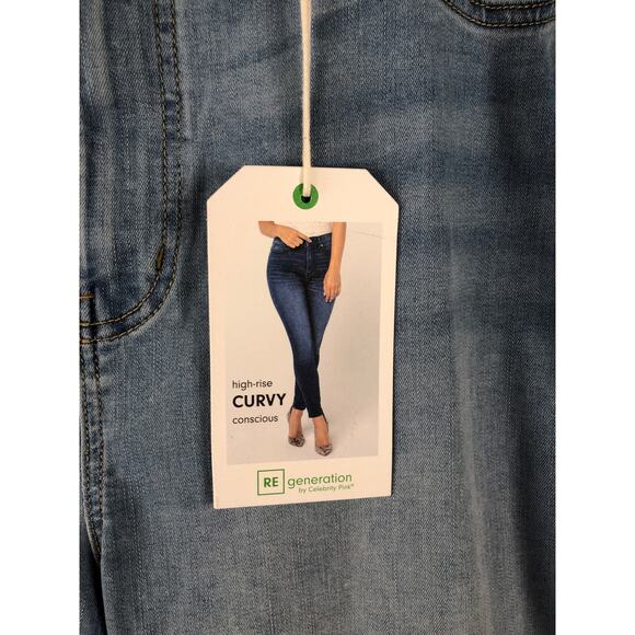 RE Generation Women's Size 20 High Rise Curvy Conscious NEW - Picture 2 of 8